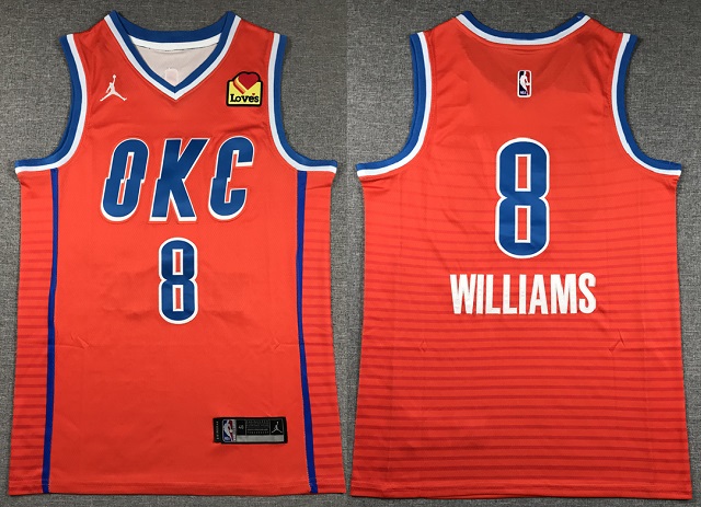 Oklahoma City Thunder Jerseys 14